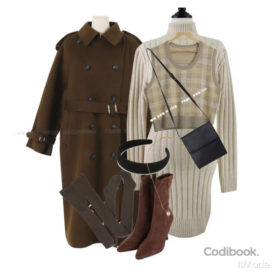 itMode 秋冬高级通勤穿搭,好看又保暖!