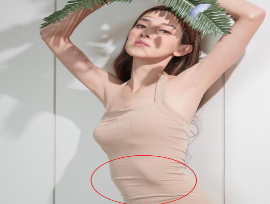 陈凯琳 陈凯琳表示女孩子就应该自信把腰露出来，看见她的照片酸了