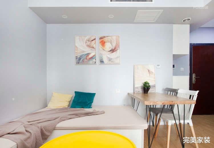 新婚小夫妻的新家，以简约为主，打造温馨浪漫的家居空间，超幸福