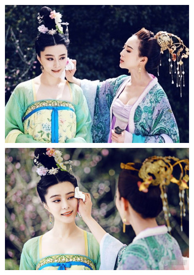 范冰冰|范冰冰张钧甯同框，范冰冰白得反光张钧甯赢在气场