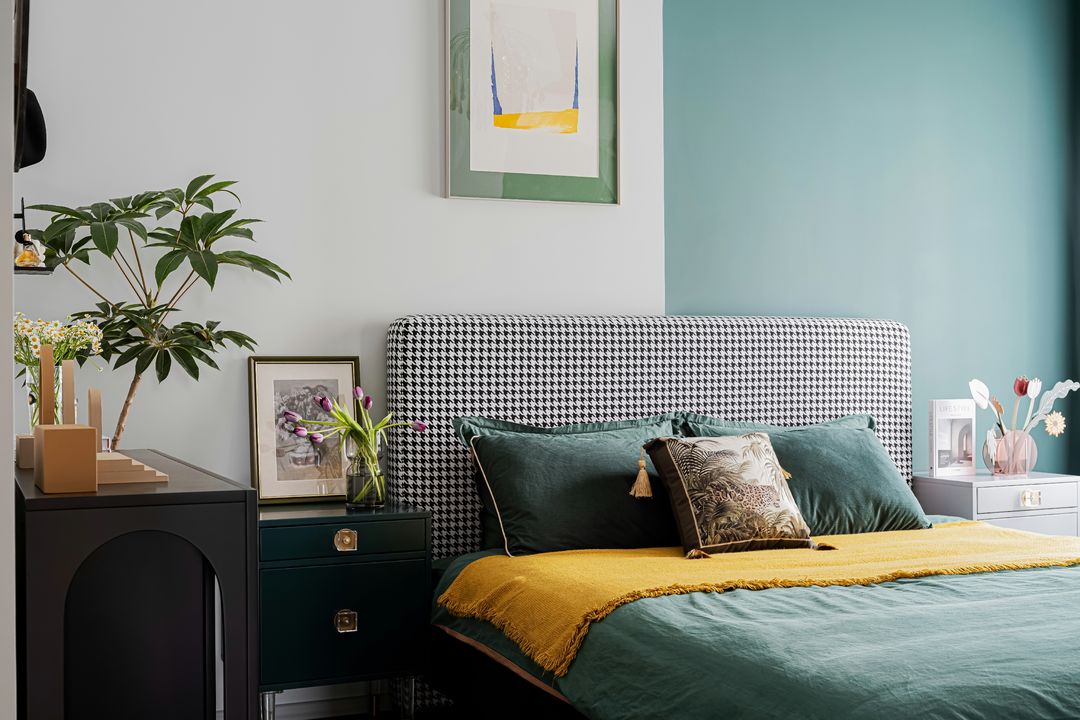 |小夫妻的轻奢复古四居，轻装修重装饰，时尚优雅又文艺，好羡慕