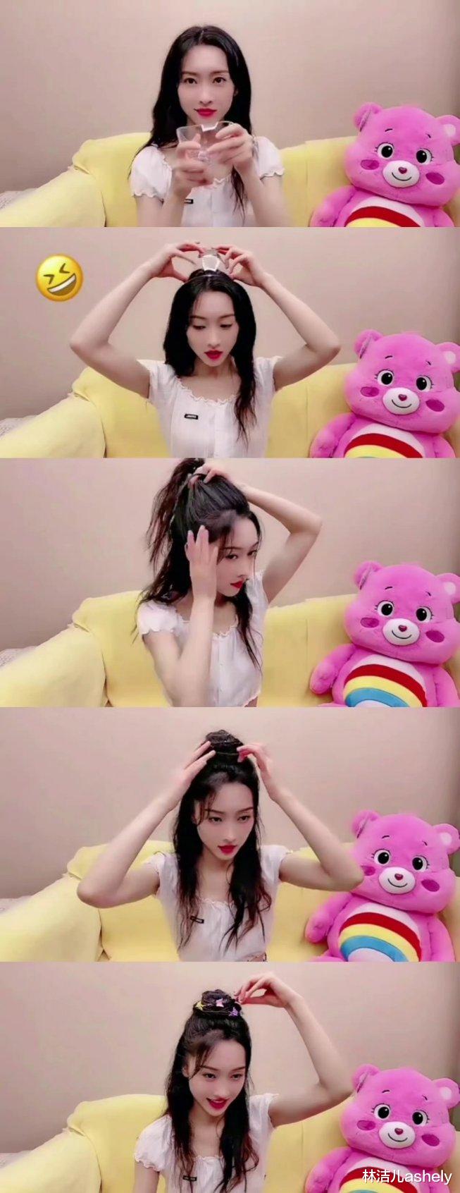 林洁儿ashely 宣璐变身美妆达人,仿妆黎姿经典角色,一袭红衣再现赵敏好惊艳!