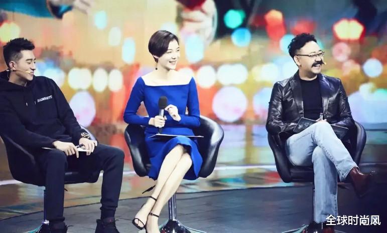 车晓|车晓重回“颜值巅峰”穿丝缎礼服裙高级优雅 锥形鼻梁好立体