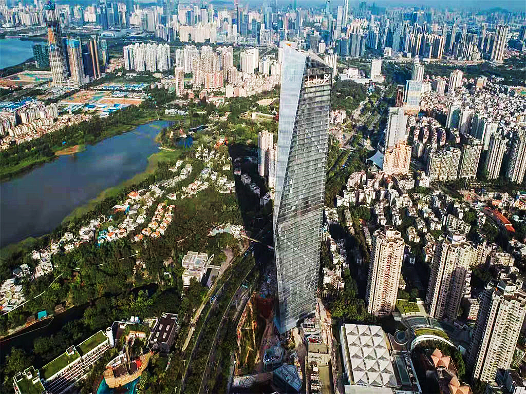 薪酬|深圳十大顶级写字楼出租现状