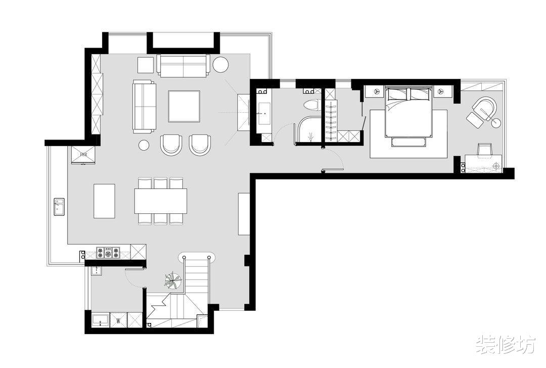 135平方米美式风情，用色彩和创意做装饰，让家充满爱意