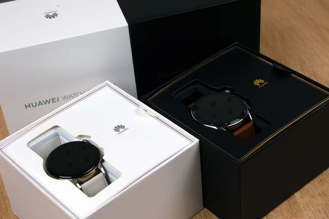 华为watch|华为WATCH GT3开箱：46mm和42mm对比，哪个是你的菜？