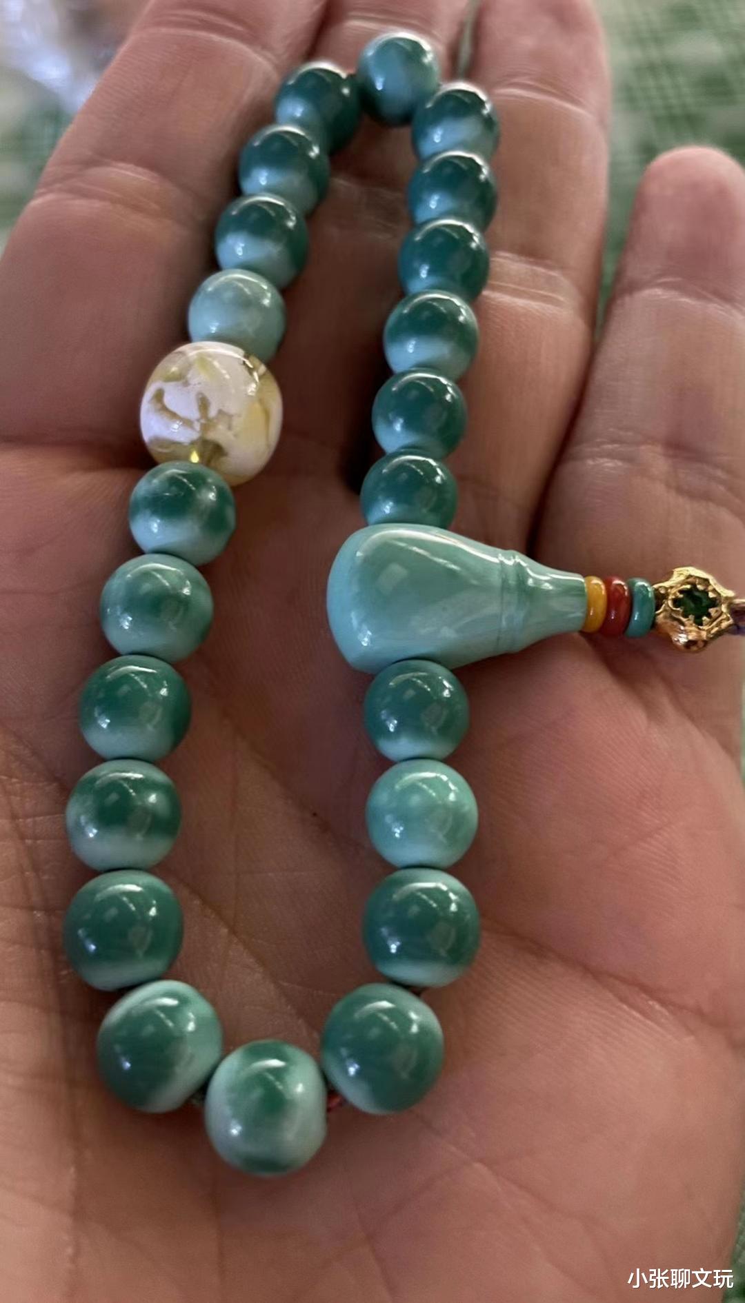 古钱币|克价四千多的绿松石还有白，玩家买文玩一定要谨慎