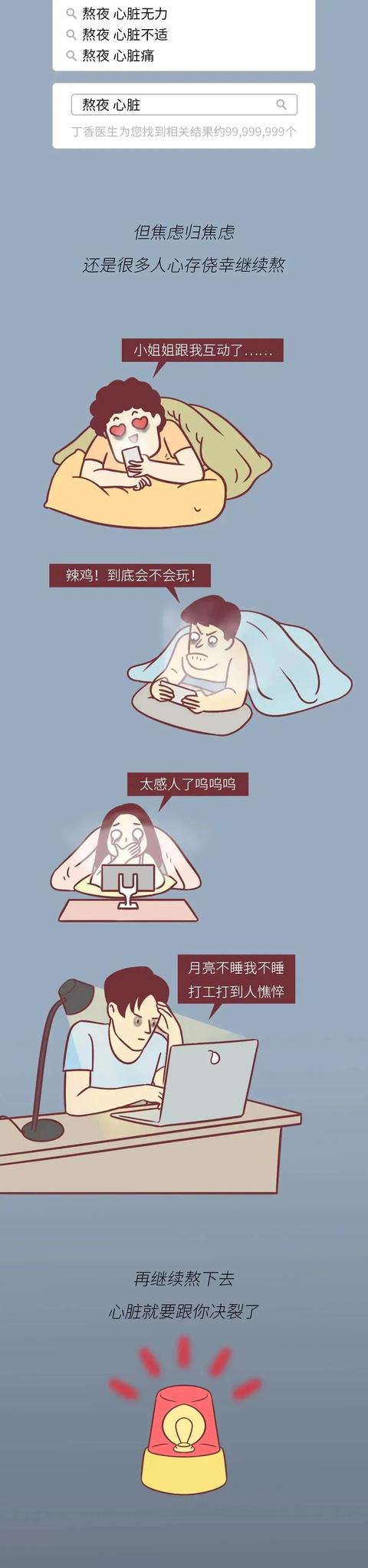 熬夜|熬夜时，为什么心脏会「咯噔」一下？看完一阵后怕