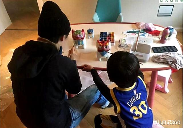 孙俪|有种“父母”叫孙俪邓超，放任孩子“涂鸦”，豪宅成孩子画板