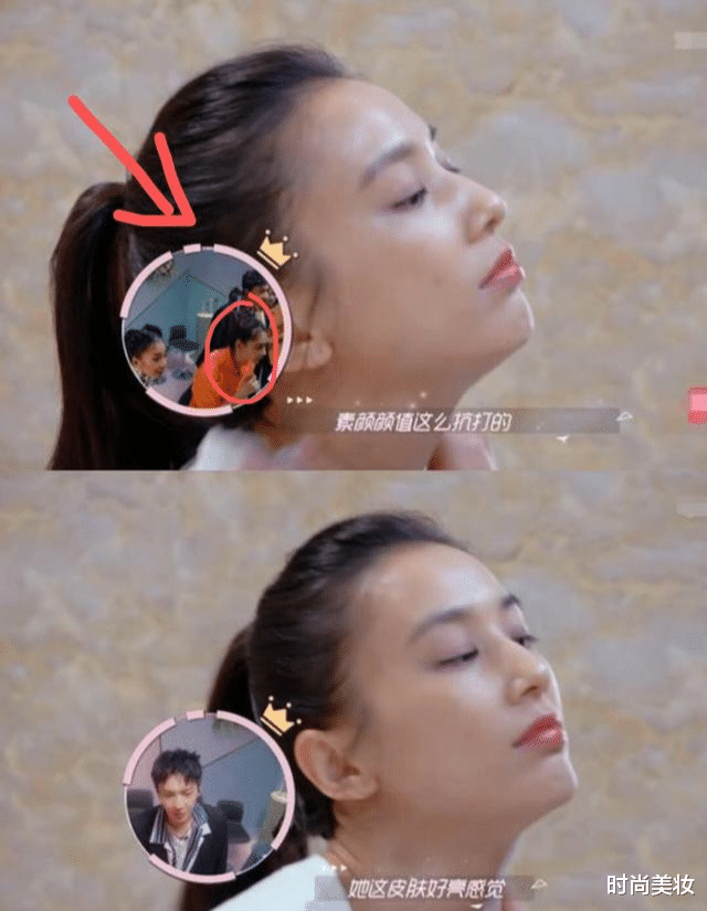 时尚美妆|36岁黄录圣依素颜出镜,好皮肤实力抢镜,让戚薇赞叹不已