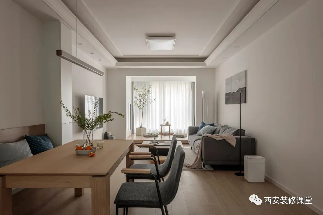 |百平三室两卫,拆除墙体让南北通透