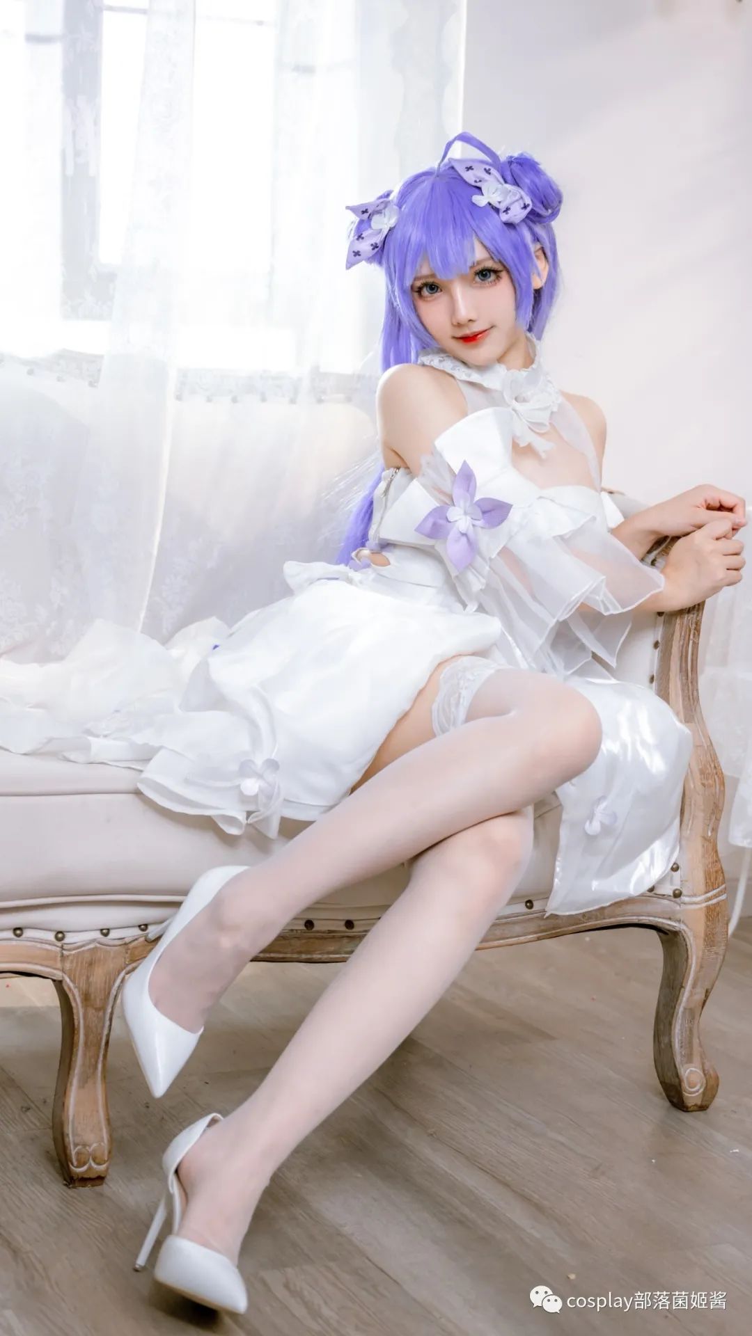 |cos：独角兽打歌服cos正片@阿璇学妹