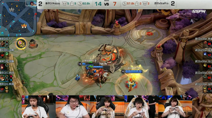 qghappy|重庆QG取得两连胜,疯子分析,他们在扮猪吃老虎