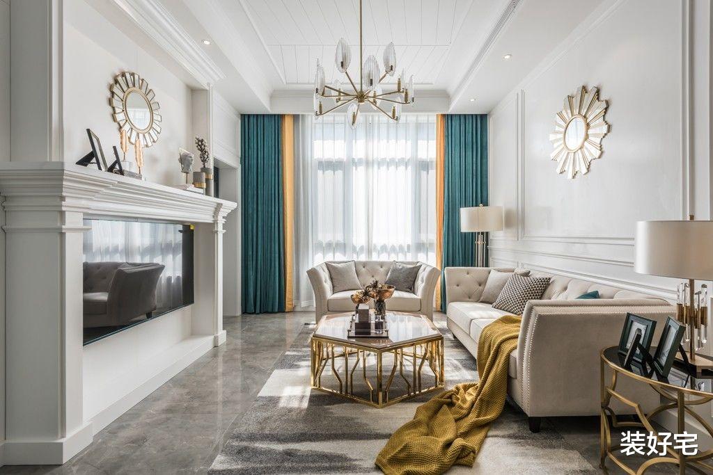 装好宅|256平的别墅装修，家具简洁款式新颖，恰到好处的精致很完美