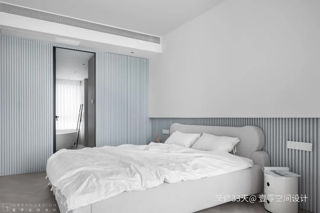 95后|装修设计：95后147平现代简约浅色三室婚房