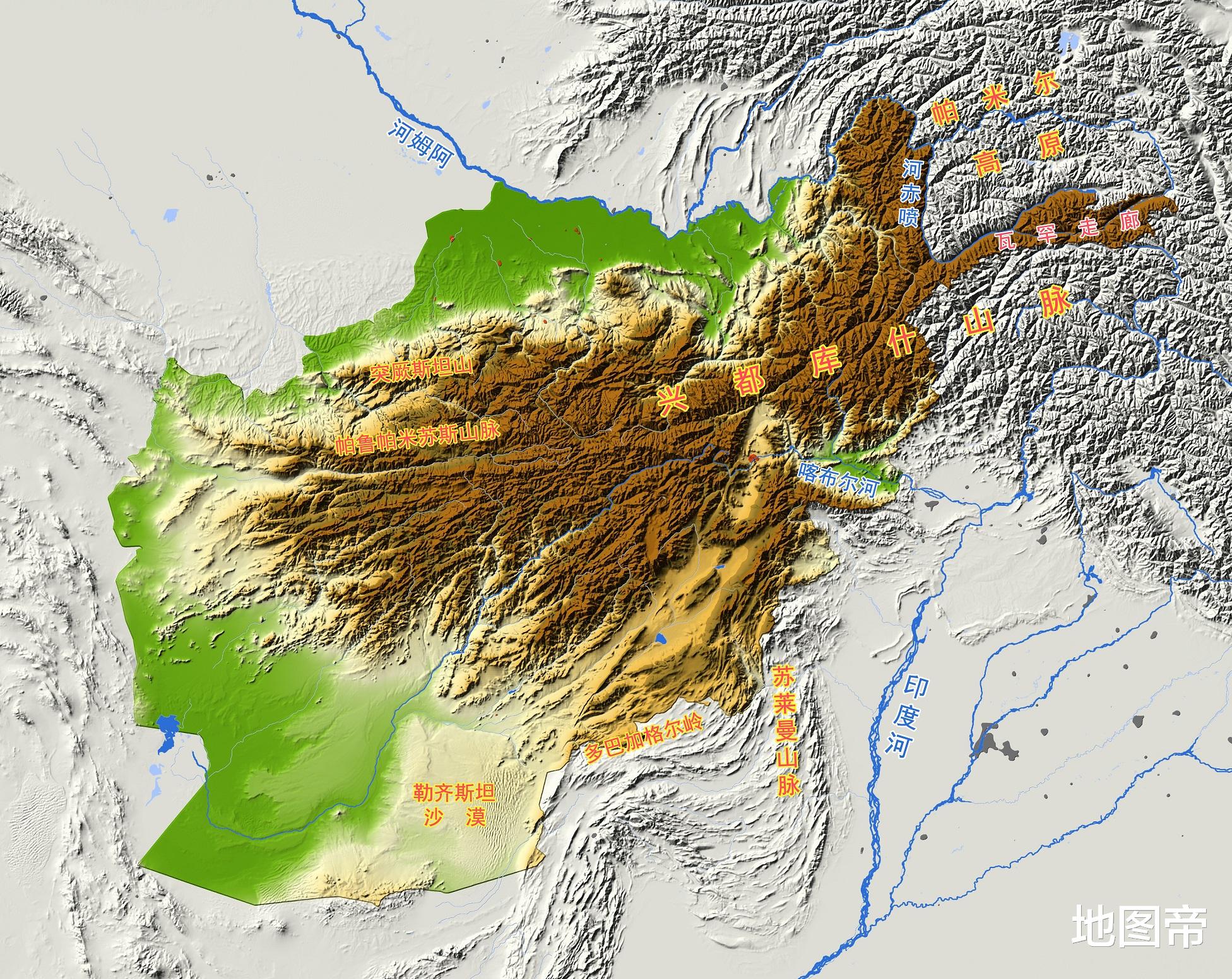 阿富汗伸出一隻手，和中國相鄰，瓦罕走廊是如何形成的？-圖3