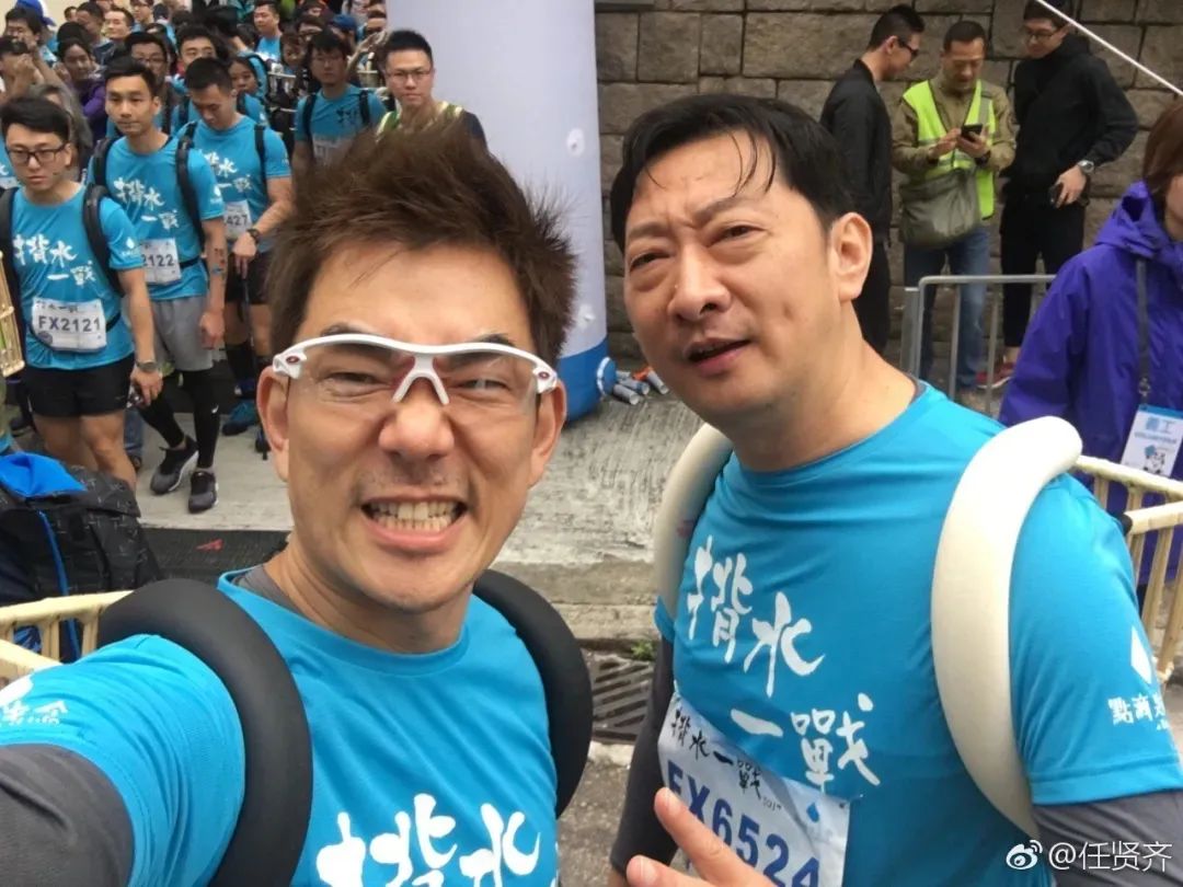隔离|55岁任贤齐奥运隔离期间,酒店房间内跑半马:自律与年纪无关
