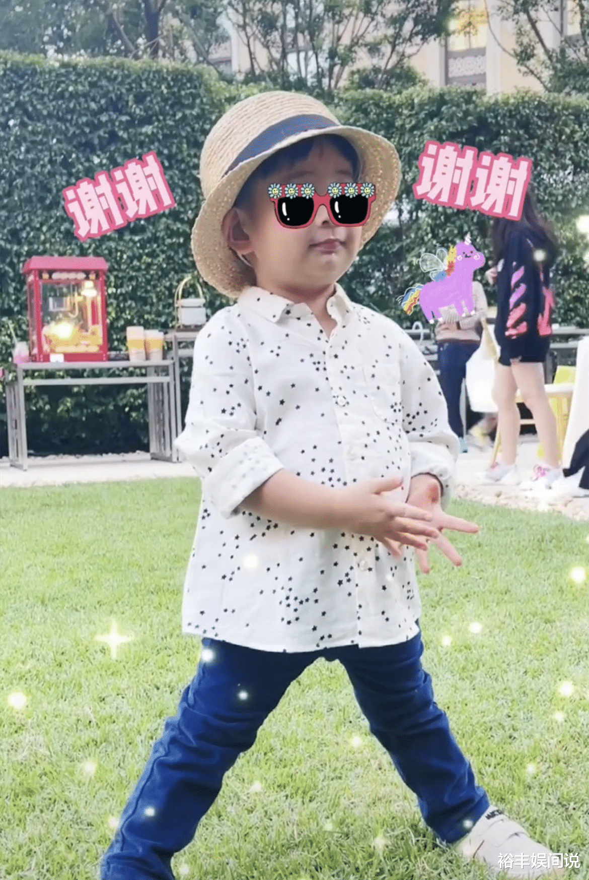 安以轩|安以轩带儿子66参加聚会！现场展现新学的舞蹈，摇手扭臀有模有样