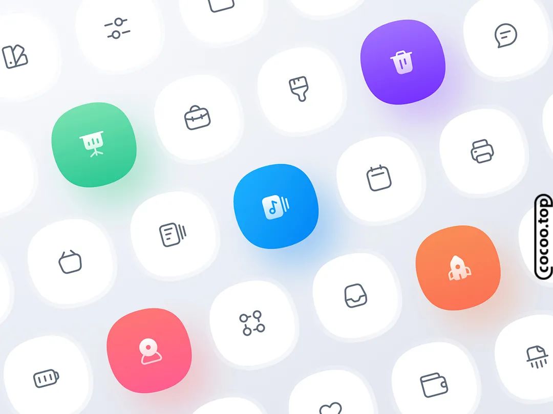 解读！扁平化图标设计风格