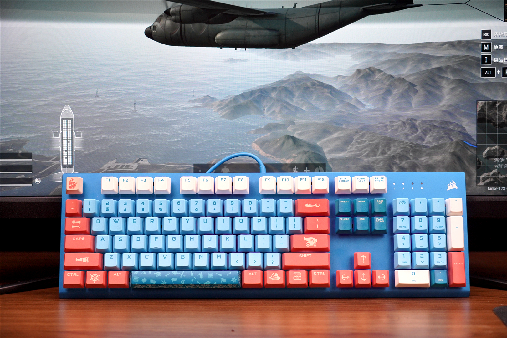 机器人|杰克船长的新“坐骑”,伴你遨游大海,海盗船碧蓝之海机械键盘