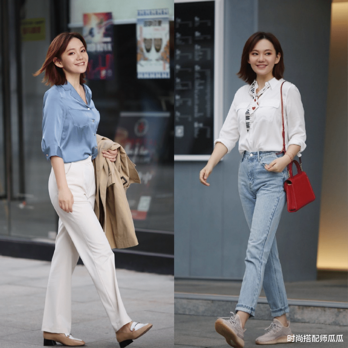 时尚搭配师瓜瓜|?在这么炎热的夏天里，穿衣：颜色要淡，款式要宽，上身才清凉时髦
