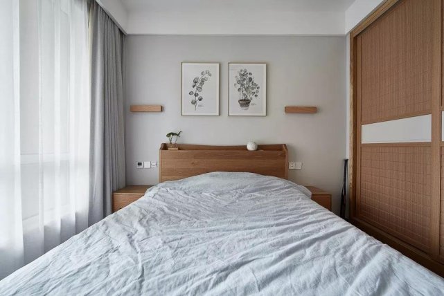 127平代原木风四居室，一起来感受沉静简约古朴风美好