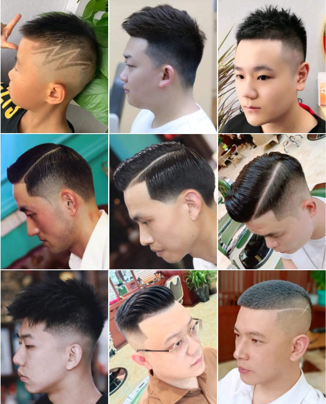 镜子发型 100多款新上线男士发型，精神时尚很百变，想帅你就来