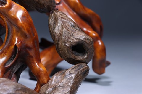 沉香|旧藏：奇楠沉香·七籽手串