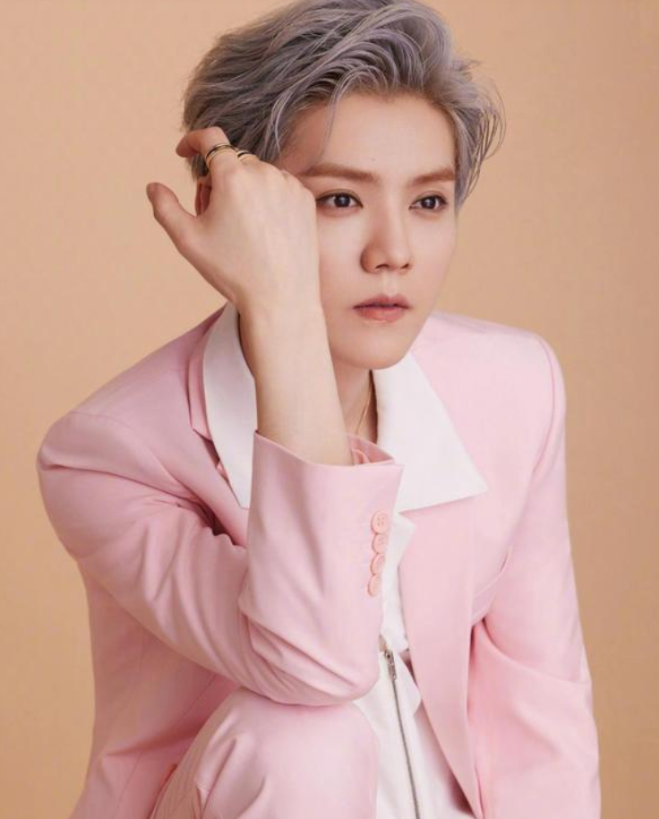 郭晓东|鹿晗解锁新代言，粉色西装照，优雅浪漫贵气十足