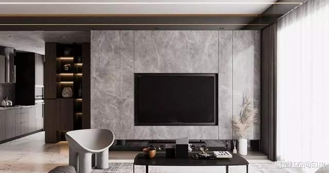 客厅装修:客厅电视墙如何设计,最近流行这样的