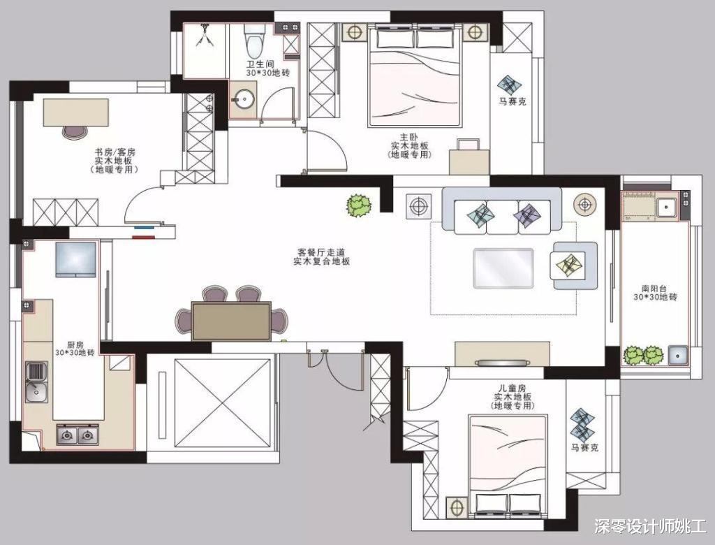 |年轻人装修,并不看重完美户型,但凡这5处能做改造,基本都不差