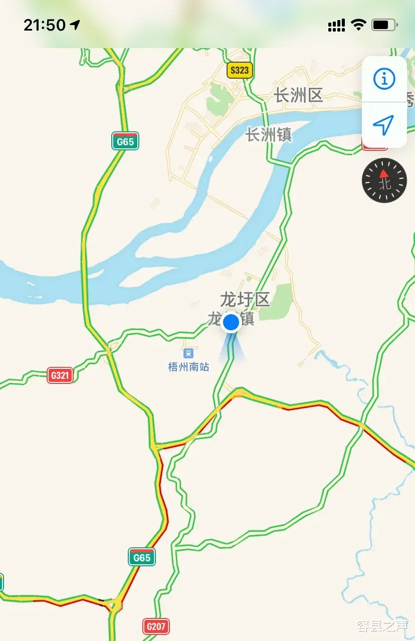 容县之声 节后返程高峰来袭，堵堵堵！广西高速上演堵车大片，从白天堵到黑夜