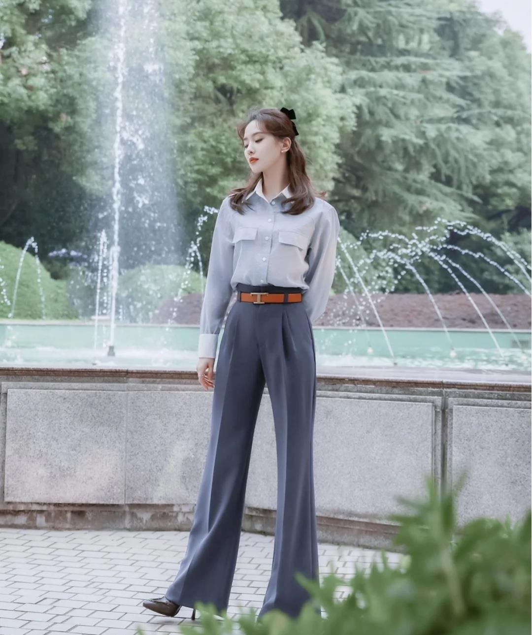 刘诗诗|真正有气质的女人，很少穿短裤短裙，看看刘诗诗的穿搭就明白了