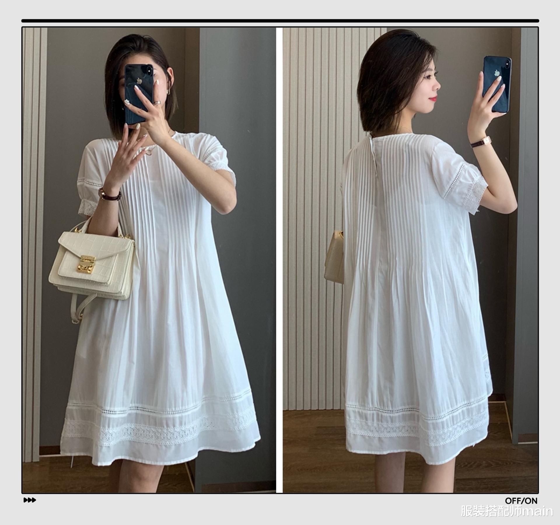 服装搭配师main|早秋穿搭没灵感?试试今年流行的“连衣裙+平底鞋”,减龄又显瘦