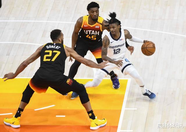 灰熊队|73分！恭喜莫兰特超越东契奇，成为NBA历史第二人