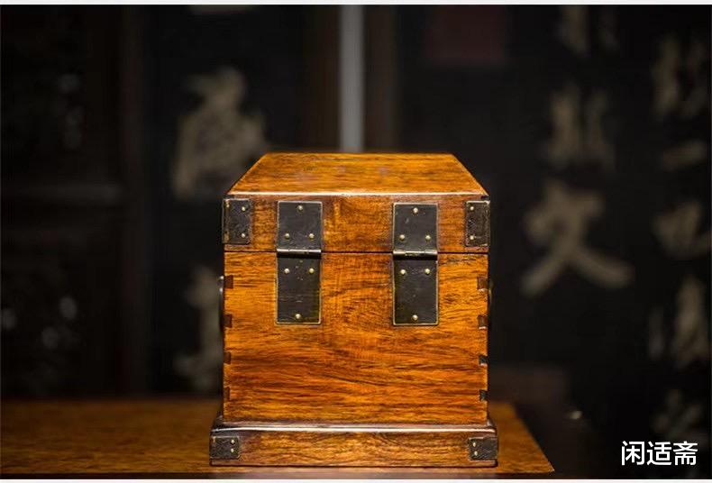 文房|文房藏珍,清代黄花梨盝顶文房盒(印盒)