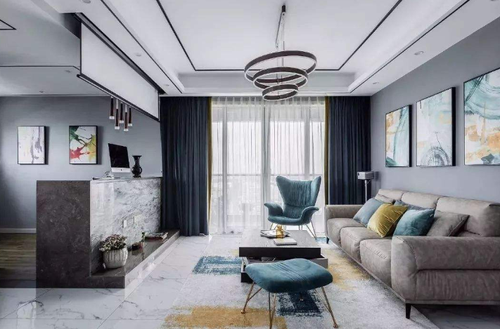 时尚装修设计大全|电视将在不久后消失？现在很多年轻人的客厅，连电视都不要了！