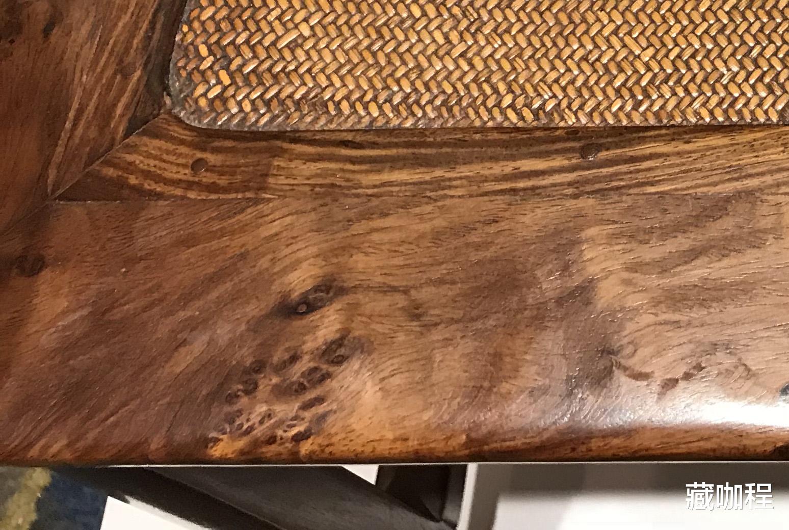 |油亮金黄带瘤疤，赏心悦目黄花梨南官帽椅