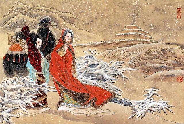 匈奴|匈奴人到底对王昭君做了什么？莫高窟一幅壁画，让人难以直视