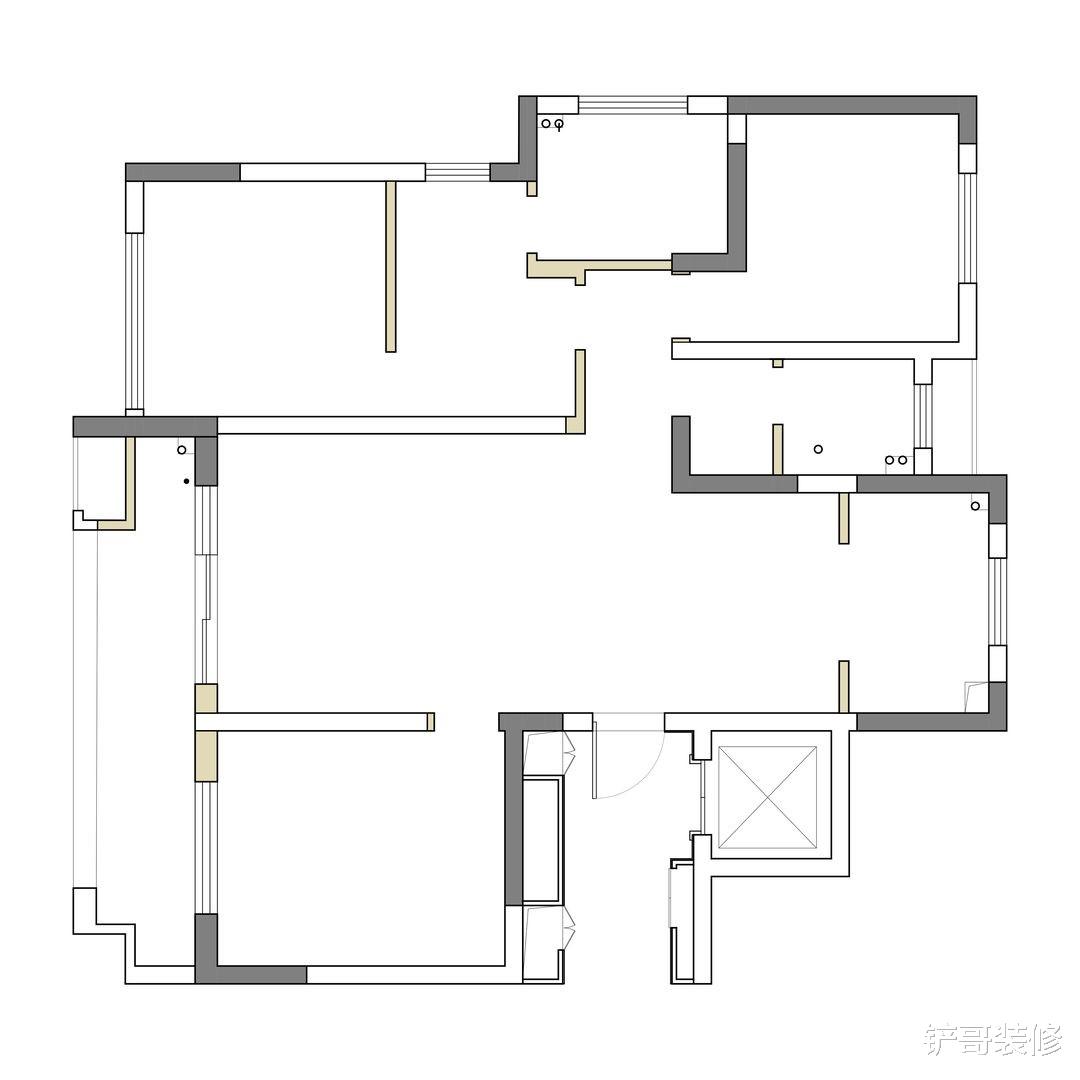 异地设计同样精彩，用现代的手法去设计，创建可爱的小窝