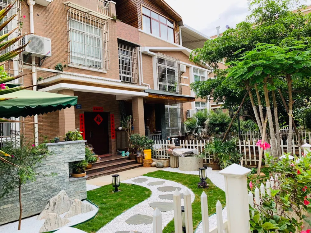 |30㎡自建房小花园改造：原来乱七八糟的院子，现在变好看多了！