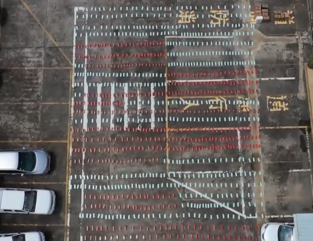 24572条假烟偷运到塘厦！