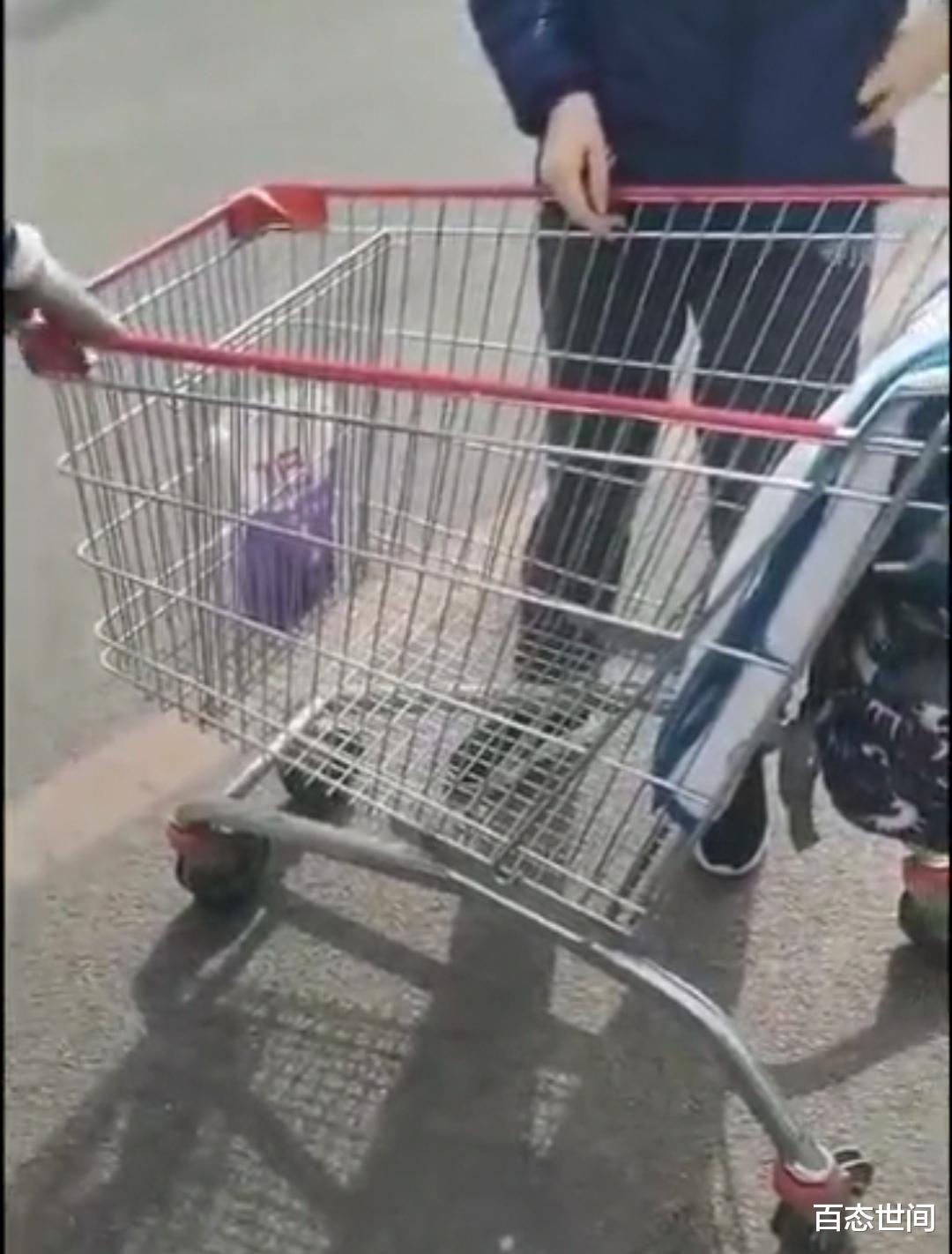 百态世间 齐齐哈尔女子要把超市购物车推回家被拦，报警谎称有人劫持她孩子