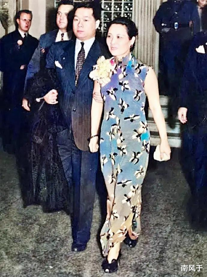 萧鸾|高清彩照！45岁的宋美龄，穿丝袜的林徽因，图1是玷污她的养父