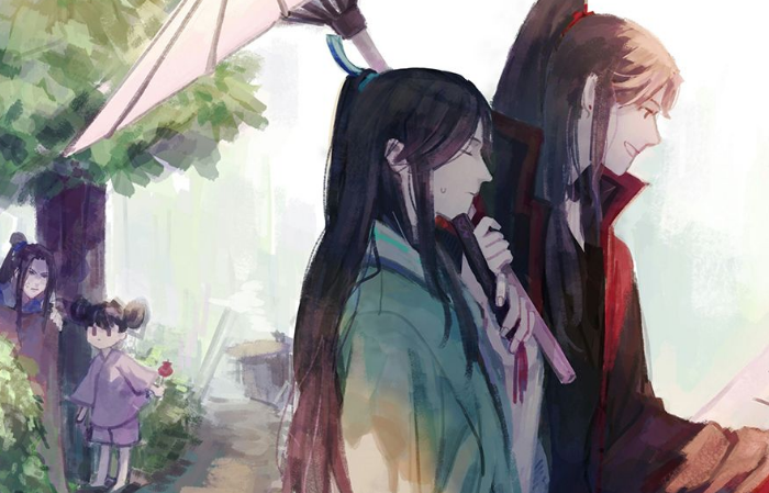 魏无羡 墨香神奇的化妆术，看了魏婴的彩妆，见了谢怜的新娘妆，就差大嫂了