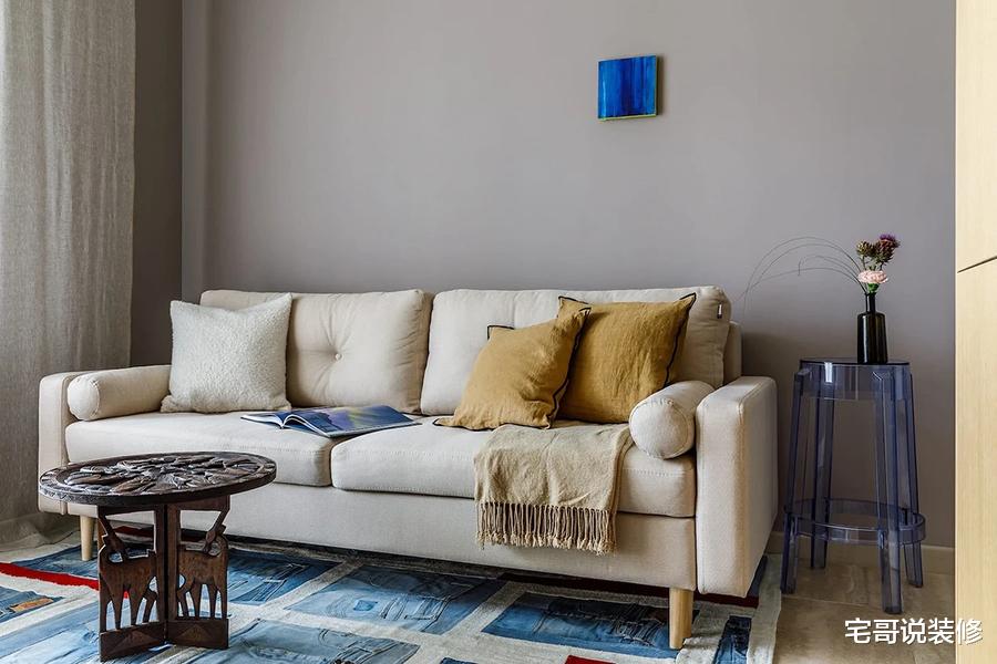 35岁小姐姐的租房生活：独居45㎡公寓，装修优雅复古、大气十足！