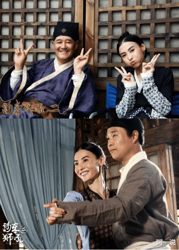 张柏芝|小沈阳张柏芝同台对唱，张柏芝上衣纽扣崩开，他迅速搂住张柏芝腰