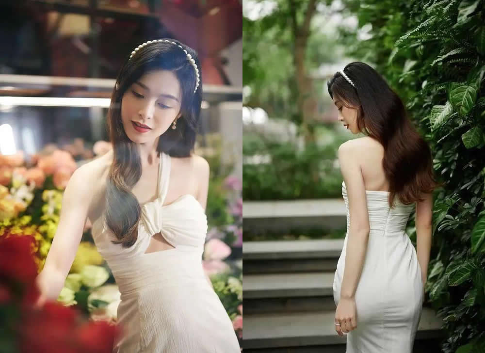 |十位女星穿抹胸秀香肩! 雪肤水嫩太性感撩人，最后这个你未必认识