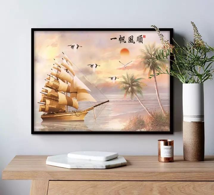 小王话红木|书房、卧室、客厅、餐厅挂画有讲究，别太随意！