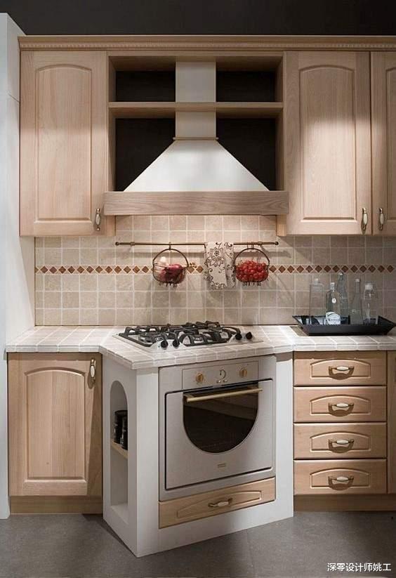 |越小厨房，装修越要出奇招，局部加宽燃气灶外挪，不怕台面不够用